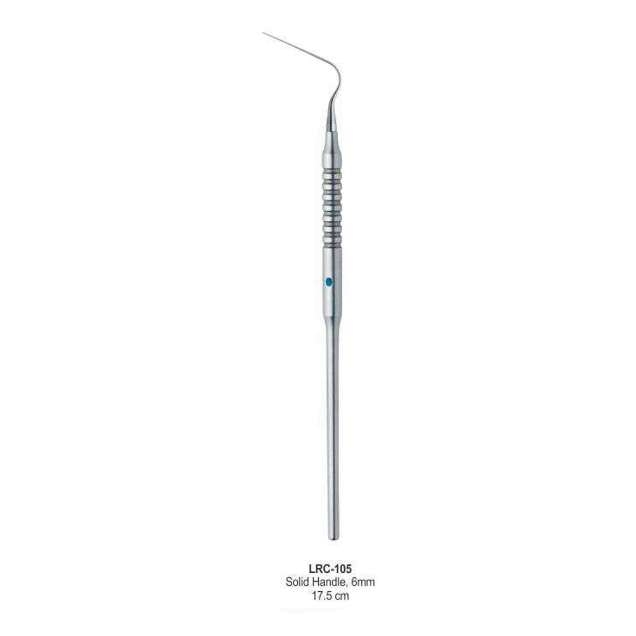 Wurzelkanal-Sonde, einseitig, Vollgriff 17,5 cm 6 mm