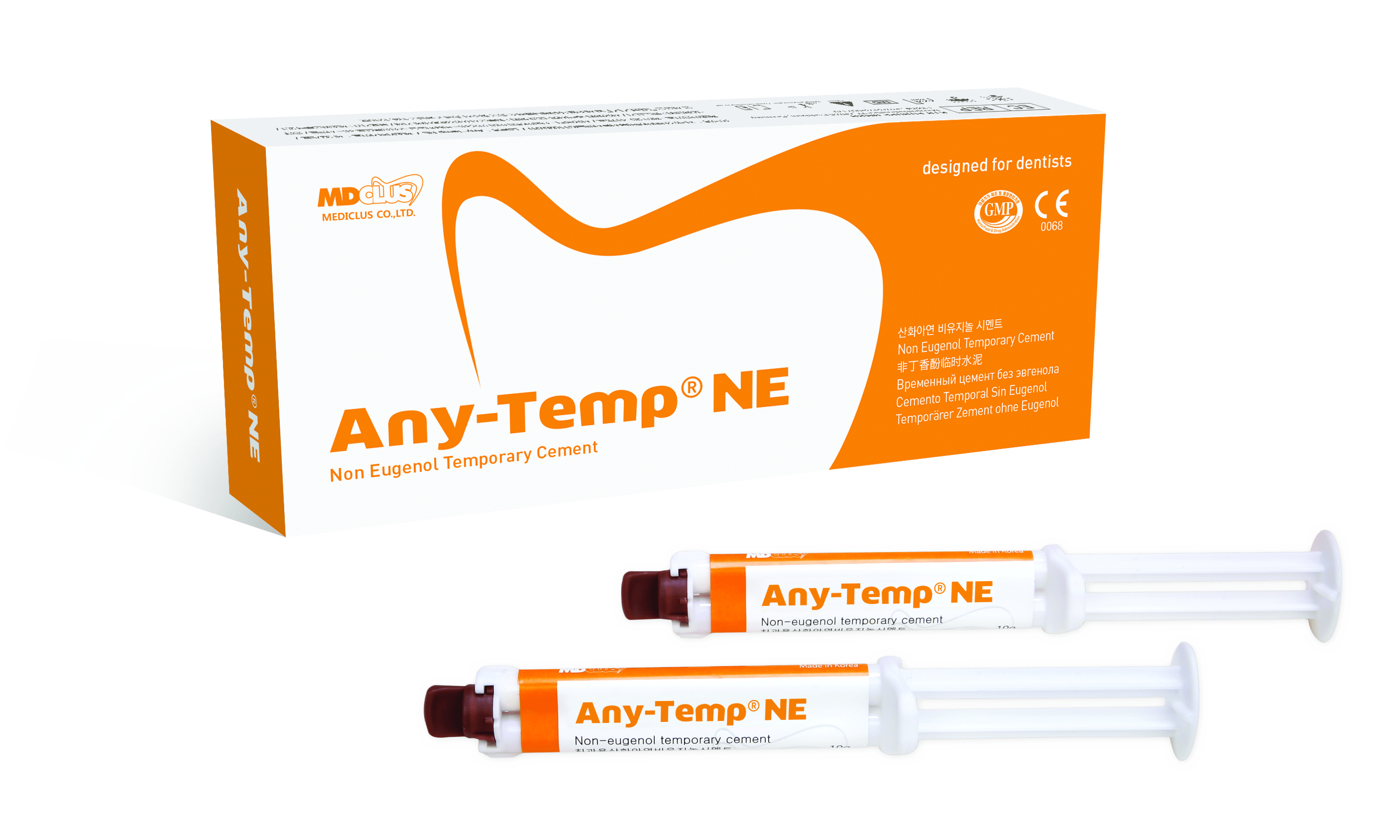 Any Temp®NE – MEDICLUS Co., Ltd., Temporary Crown & Bridge Materials
