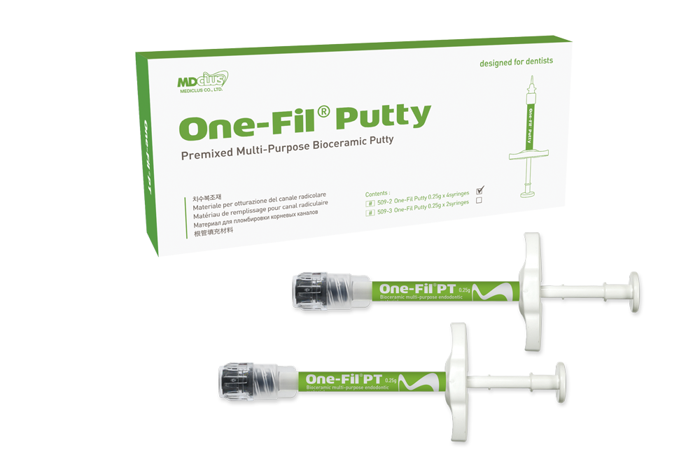 One-Fil® Putty – MEDICLUS Co., Ltd., Root Canal Sealers & Cements