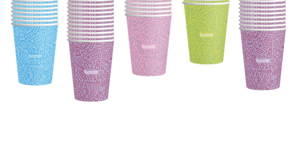 Graffiti paper cups