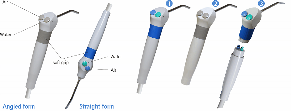 MC 3FP/3FP-S 3-Function Syringe