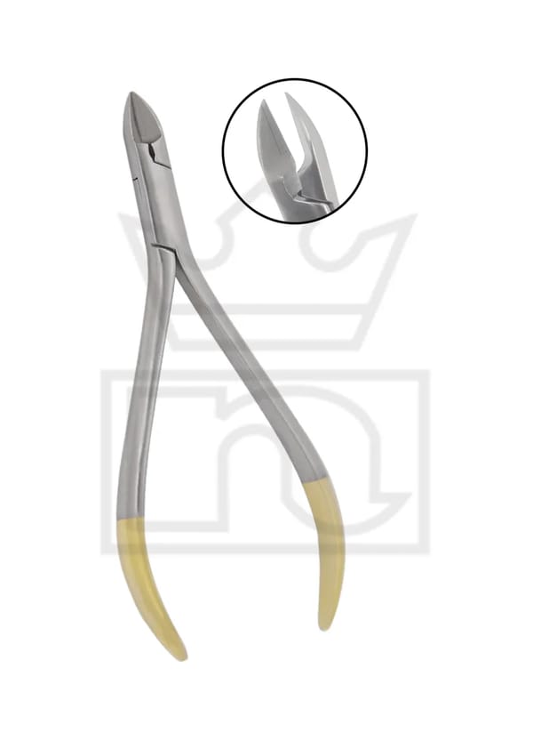 Mini Ligature & Pin Cutters str , Slim beak 12.5cm 115-0331