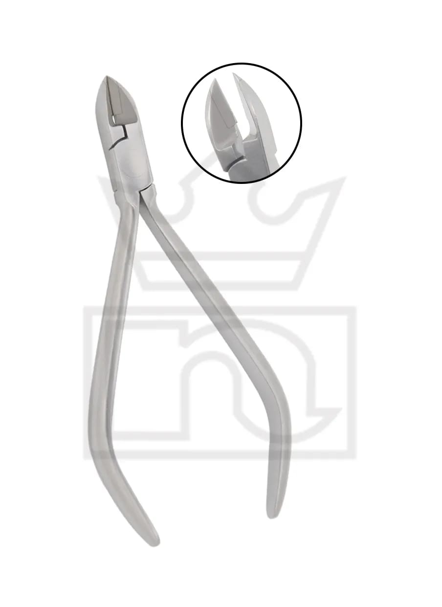 Mini Ligature & Pin Cutters, 15 degree angled Slim Beak 12.5cm 115-0332 – Nadir & Co, Pliers