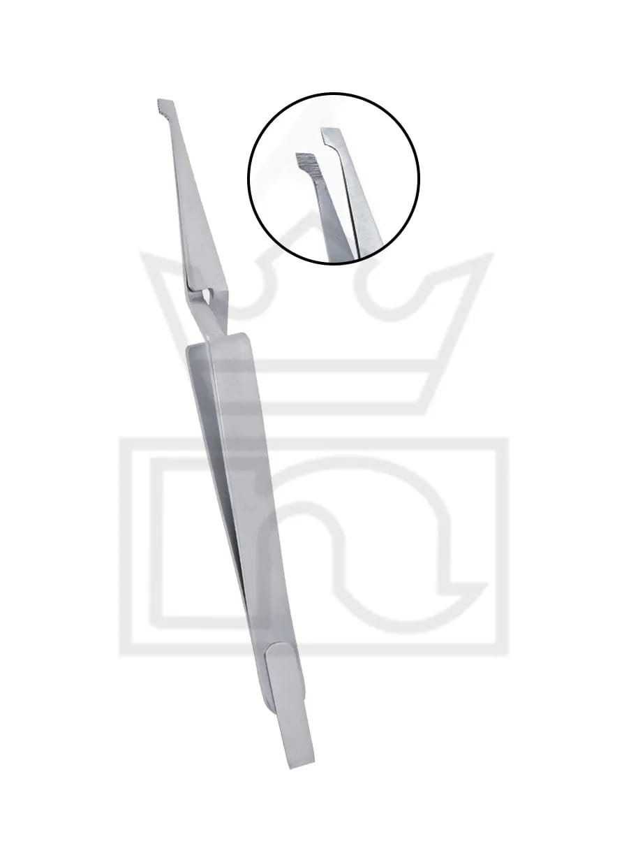 Bonding Tweezers with slot aligner 115-0457 – Nadir & Co, Klebepinzetten