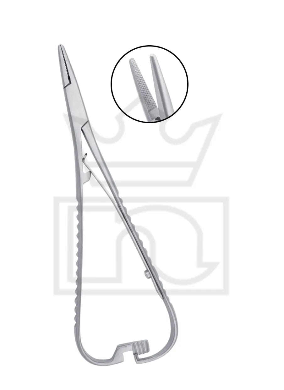 Mathieu Needle Holder 14cm Offset 115-0552 – Nadir & Co, Klebepinzetten