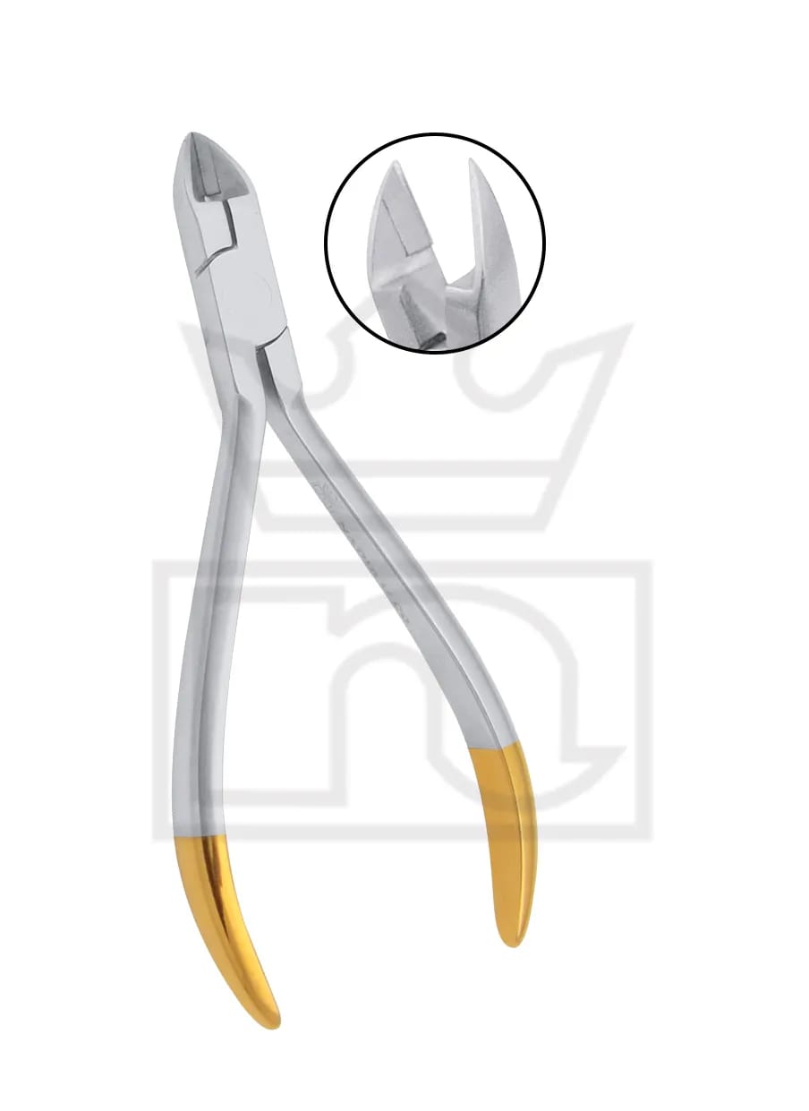 Liagture & Oin cutter 1/3 Handles Gold Platted 12 cm 115-0572 – Nadir & Co, Pliers