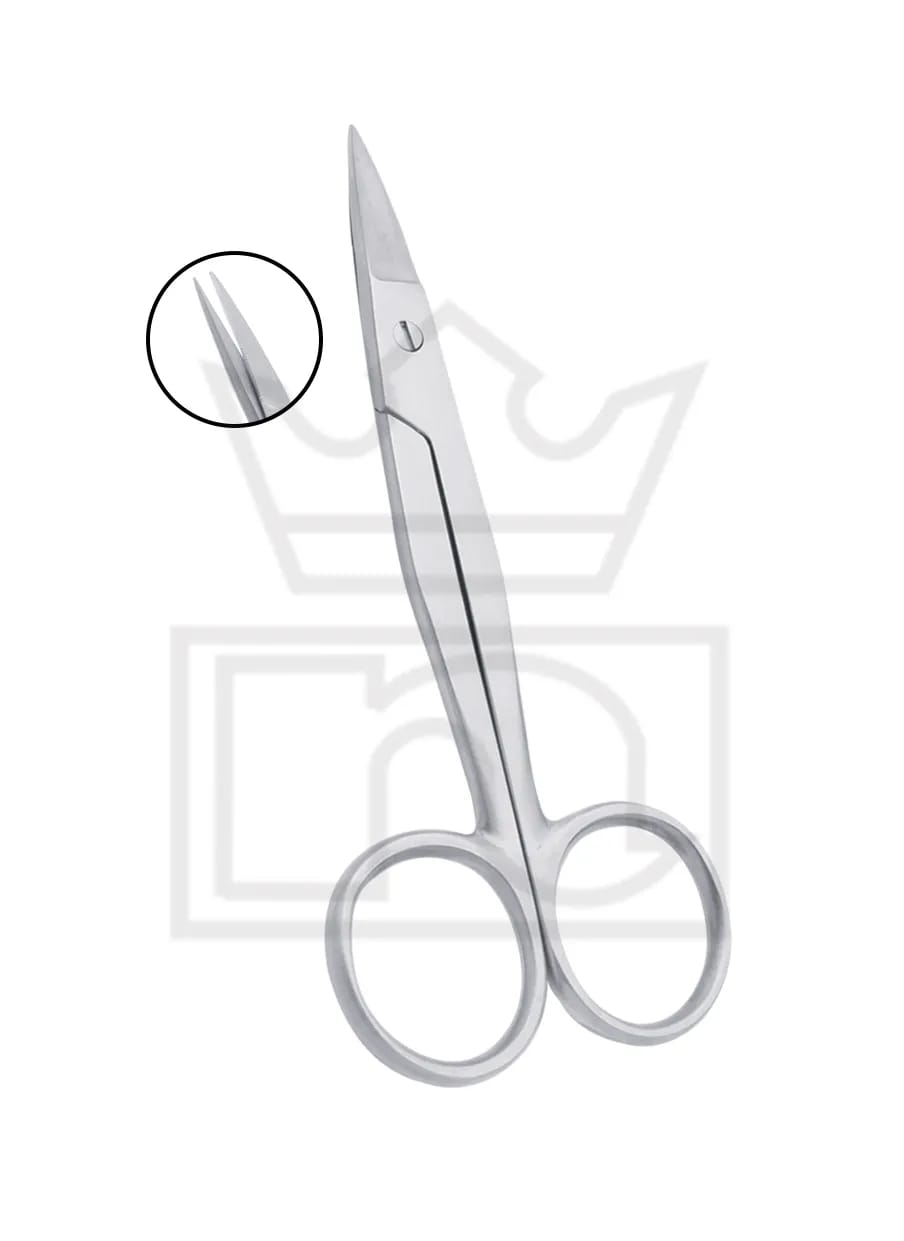 Crown Scissors STR 115-0646 – Nadir & Co, Laboratory Scissors