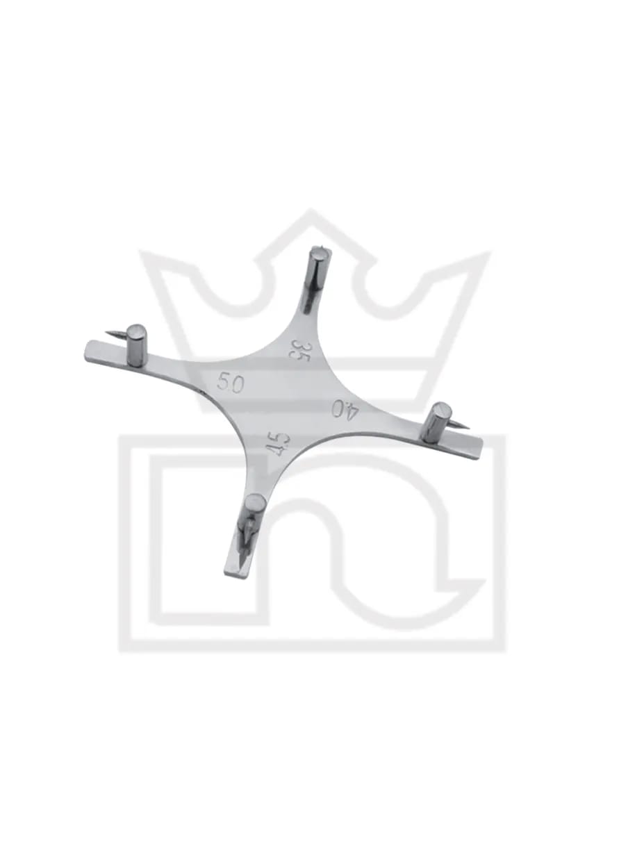 Bone Bracket Position Gauge Star Type 115-0670 – Nadir & Co, Measuring Instruments