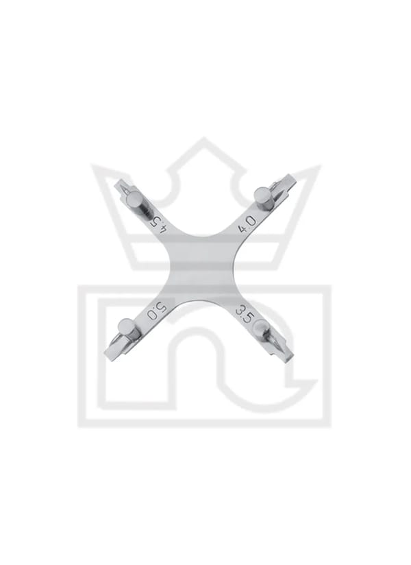 Bone Bracket Position Gauge Star Type, improved Model and Design 115-0670N