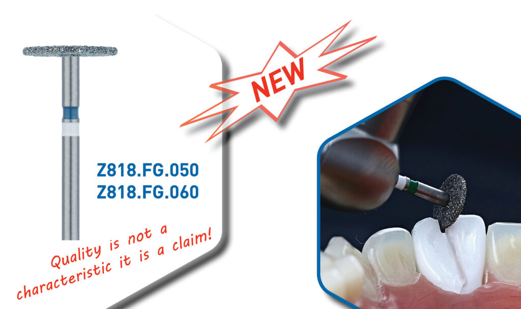 Z818 – New high performance zirconia crown cutter