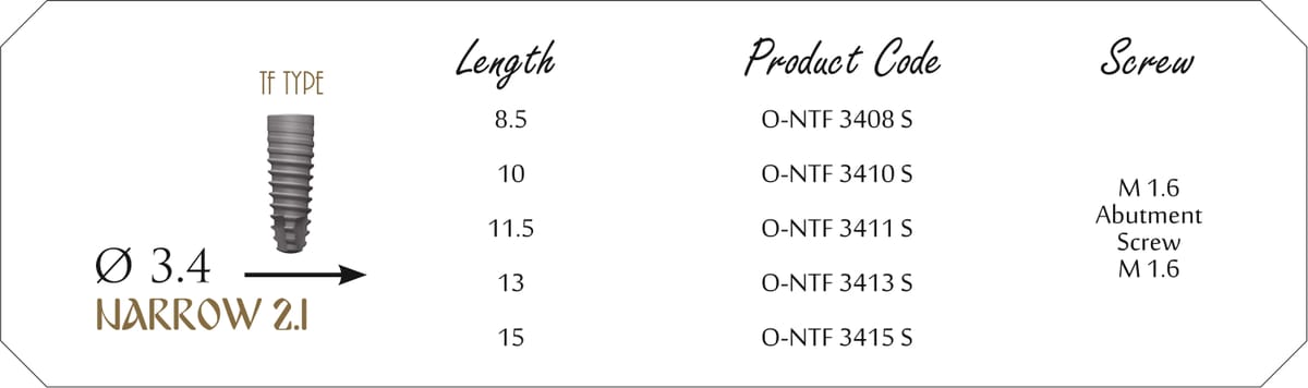 Implant Nta – NTA IMPLANT TICARET VE SAN.LTD.STI., Implantology