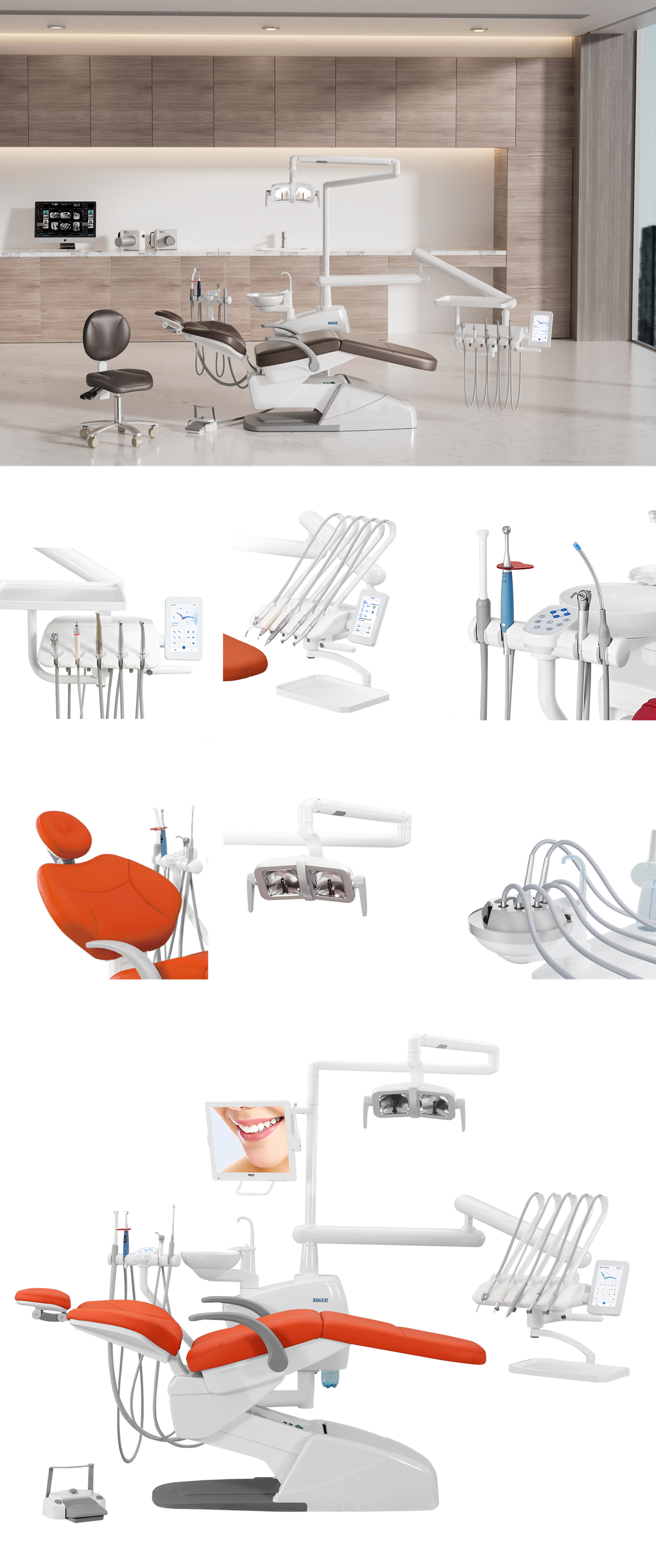 Dental Unit V5000 – Zhuhai Siger Medical Equipment Co., Ltd., Treatment Units
