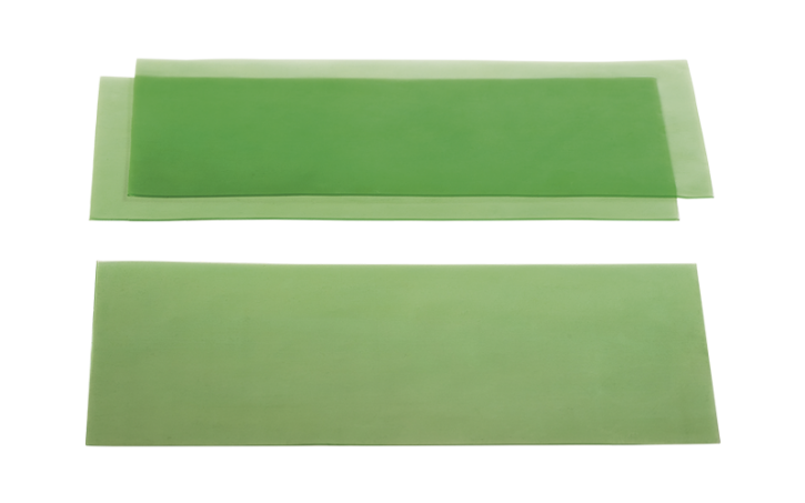 Glattes Gusswachs grün, 0,35 mm – Yeti Dentalprodukte, Waxes