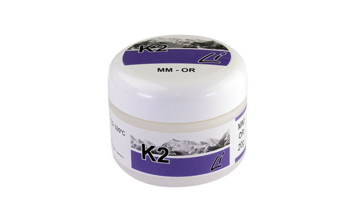 K2 Li Mamelonmassen - MM OR (ORANGE) – Yeti Dentalprodukte, Keramikmassen