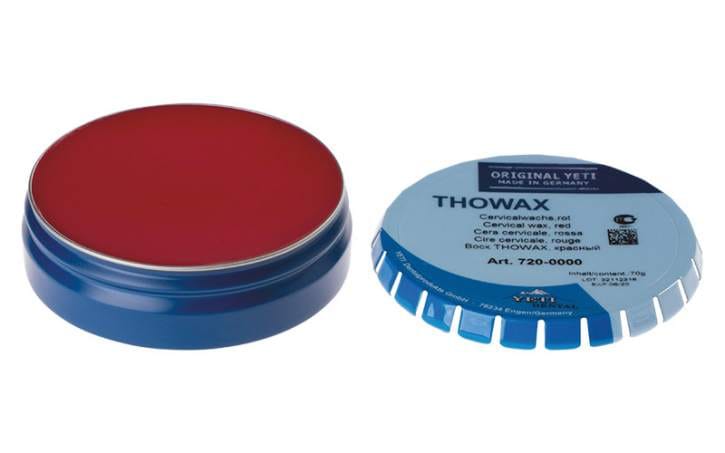 THOWAX CERVIKALWACHS, rot – Yeti Dentalprodukte, Wachse