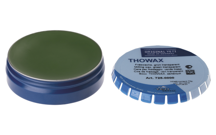 THOWAX Fräswachs, grün transparent – Yeti Dentalprodukte, Waxes