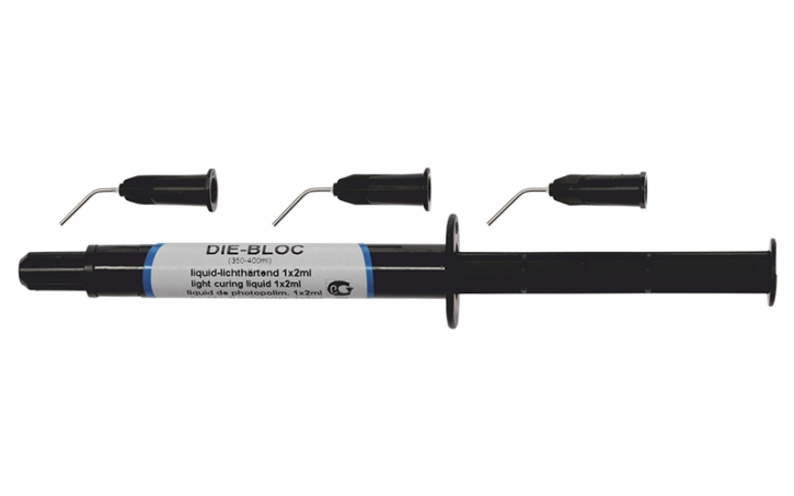 DIE BLOC liquid – gebdi DENTAL-PRODUCTS, Gipszusätze, Stumpflacke und Gipslöser