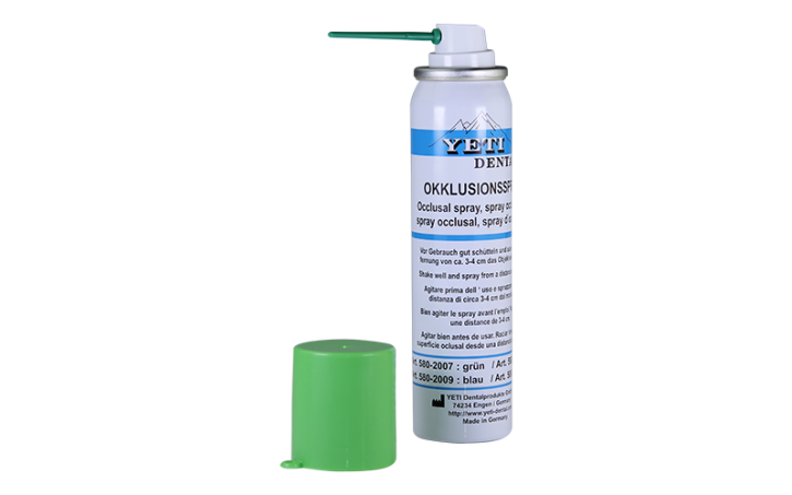 Okklusionsspray - grün – Yeti Dentalprodukte, Artikulationsspray