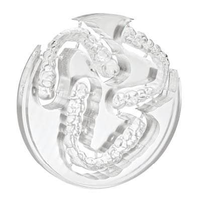 Organic PMMA eco clear Ø120mm