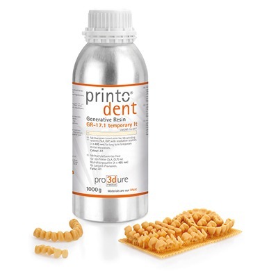 printodent® GR-17.1 temporary It – Organical CAD/CAM, 3D Printing Resins