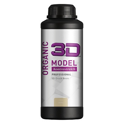 Organic 3D Model Prof. Gips - Kontrastreich – Organical CAD/CAM, 3D Printing Resins