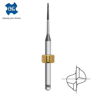 T19 - Ø 0,5 mm Universal – Organical CAD/CAM, Fräswerkzeuge