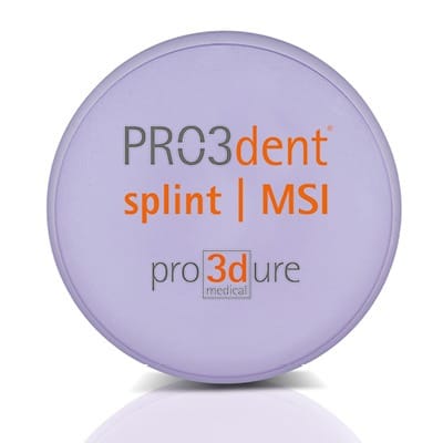 PRO3dent® splint MSI – Organical CAD/CAM, Blocks
