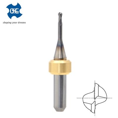 T2 / T7 – Ø 2 mm für CoCr – Organical CAD/CAM, Milling Tools