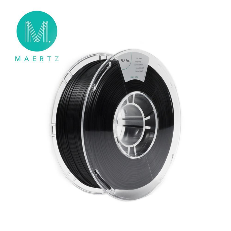 Maertz PLA Pro Black – Organical CAD/CAM, 3D Printing Resins
