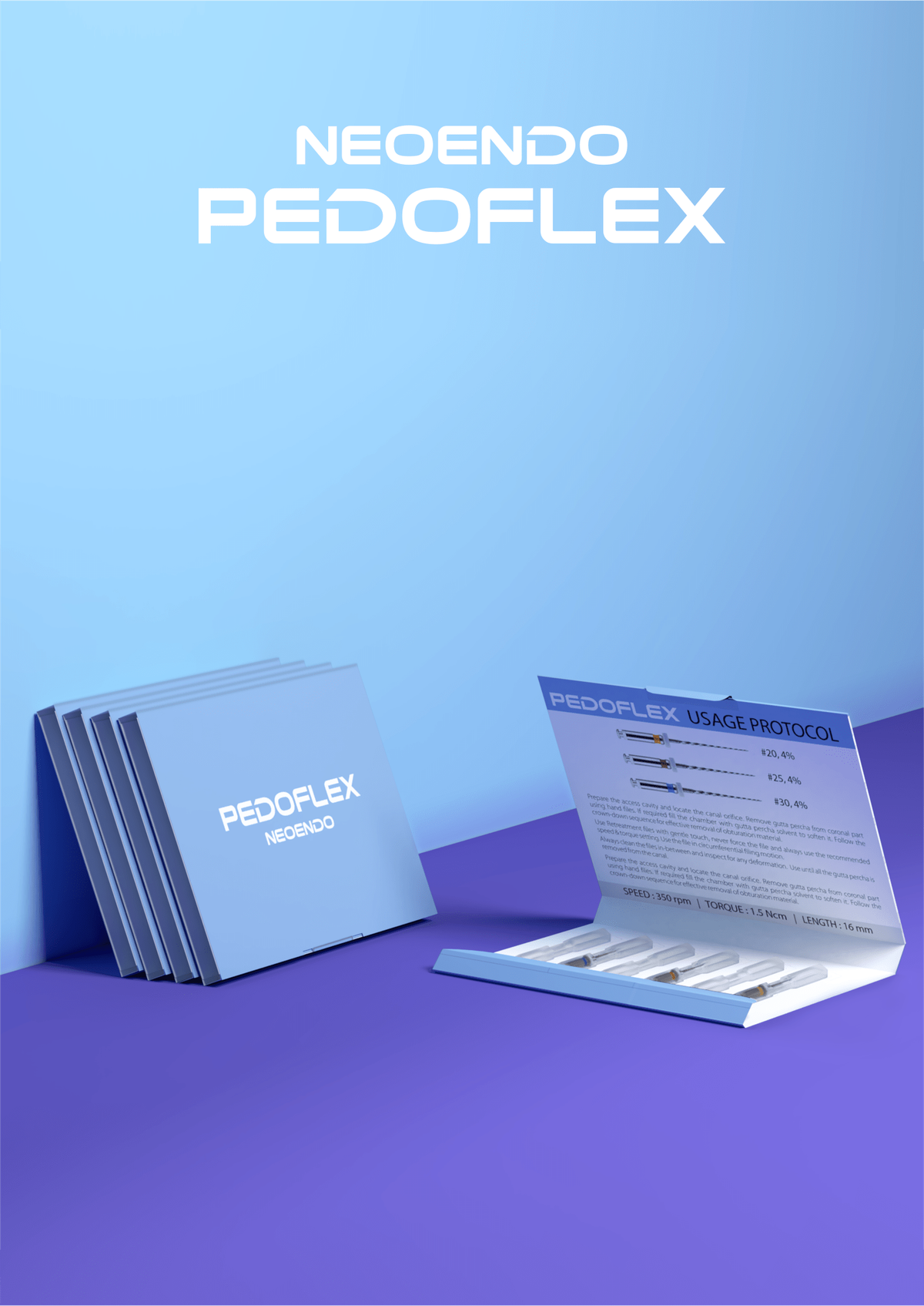 Pedoflex- Pediatric Rotary Files – Orikam Healthcare, Wurzelbehandlung