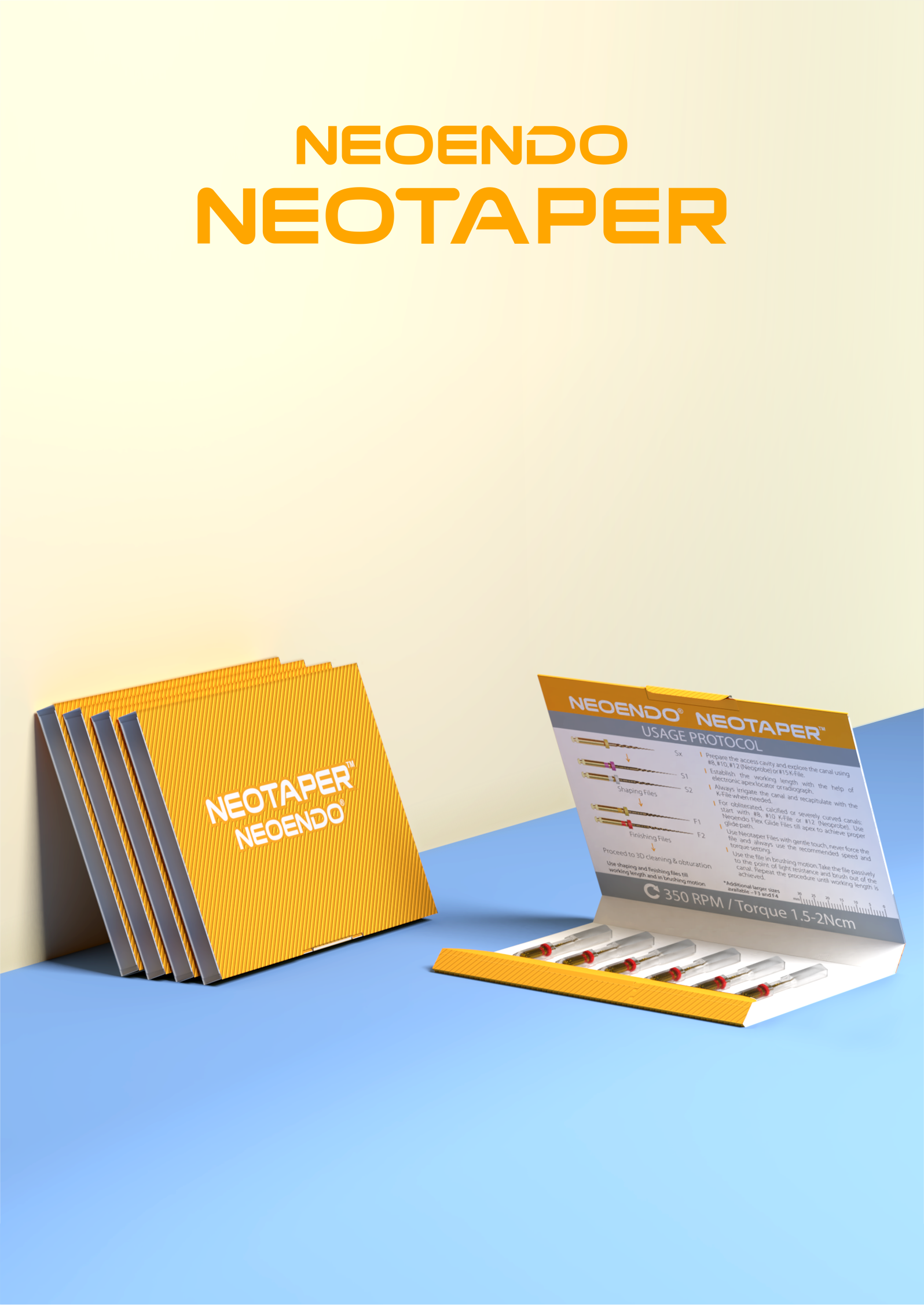 Neotaper- Variable Taper Rotary Files – Orikam Healthcare, Rotary Files & Reamers