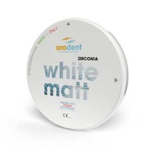 Zirconia Orodent White Matt 1400 MPa – ORODENT leghe dentali s.r.l., Keramikmassen