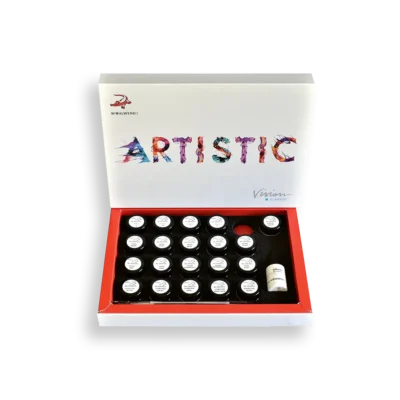 Kit Artistic 3D Vision Stain&Glaze – ORODENT leghe dentali s.r.l., Keramikmassen