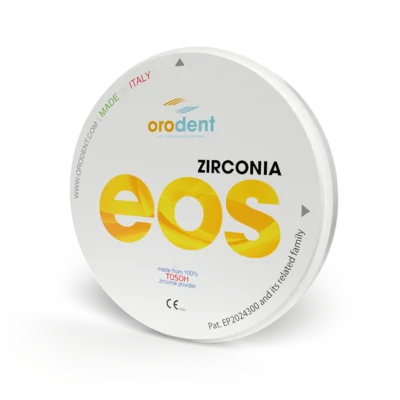 Zirconia Orodent Eos 900/1100 MPa – ORODENT leghe dentali s.r.l., Keramikmassen