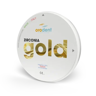 Zirconia Orodent Gold 1200 MPa – ORODENT leghe dentali s.r.l., Keramikmassen