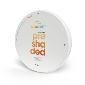 Zirconia Orodent Preshaded 1200 MPa