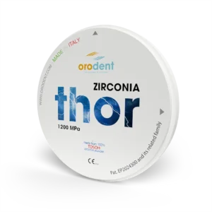 Zirconia Orodent Thor 1200 MPa – ORODENT leghe dentali s.r.l., Keramikmassen