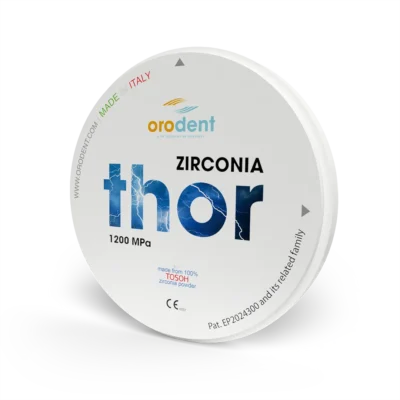 Zirconia Orodent Thor 1200 MPa