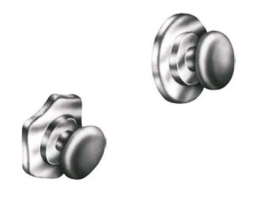 Klebeknöpfchen / Lingualknöpfchen eckig – Orthobasics GmbH & Co. KG, Brackets & Tubes