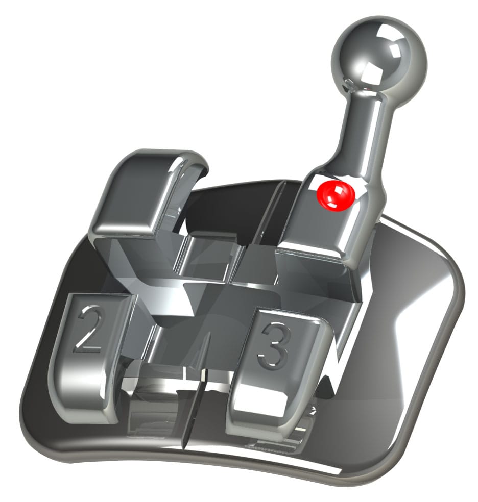 Mini bracket à profil bas « Ophro » – Orthobasics GmbH & Co. KG, Brackets
