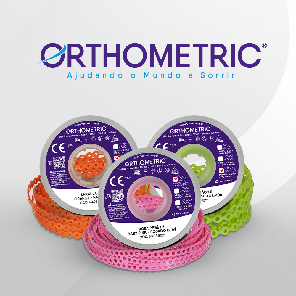 Elástico Corrente – Orthometric Industria e Comercio de Produtos Medicos e Odontologicos Ltda., Elastic Ligatures & Chains