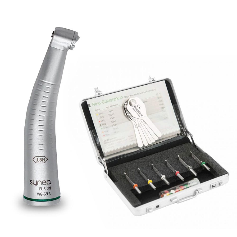 EVA W&amp;H WH 69A + Starter-Set mit 6 Strips – oscident GmbH, Polierstreifen - Schleifstreifen