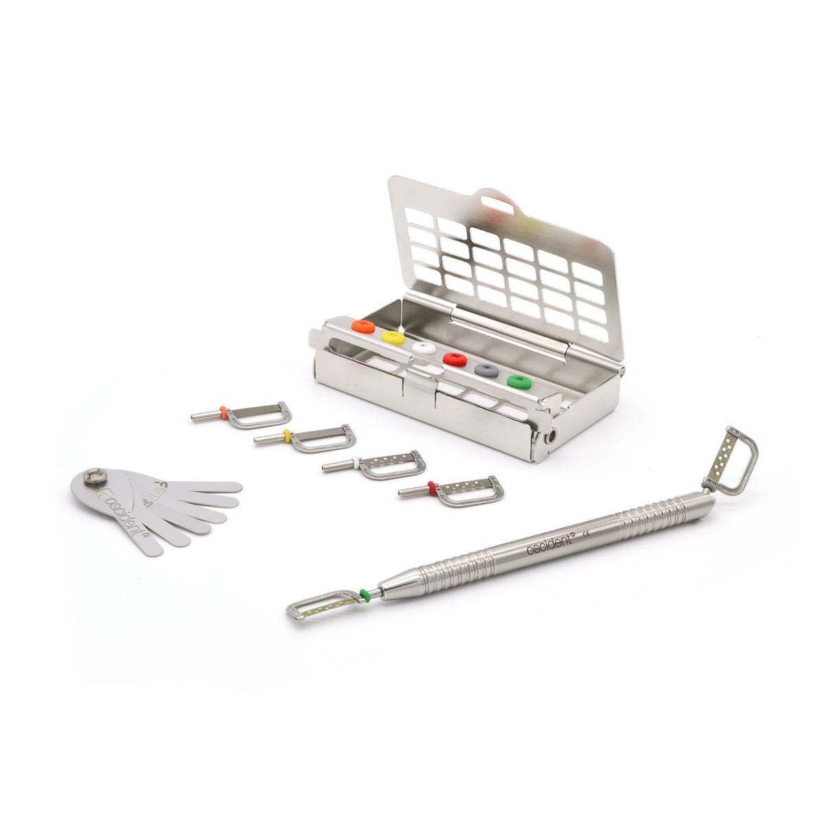 Manuelles ASR Starterset mit Oscident Strips – oscident GmbH, Trays, Sterilcontainer und Zubehör