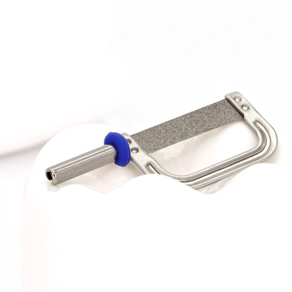 Strip Blau 0.40mm Blattstärke - 40ųm, abrasiv medium – oscident GmbH, Polishing Strips - Abrasive Strips