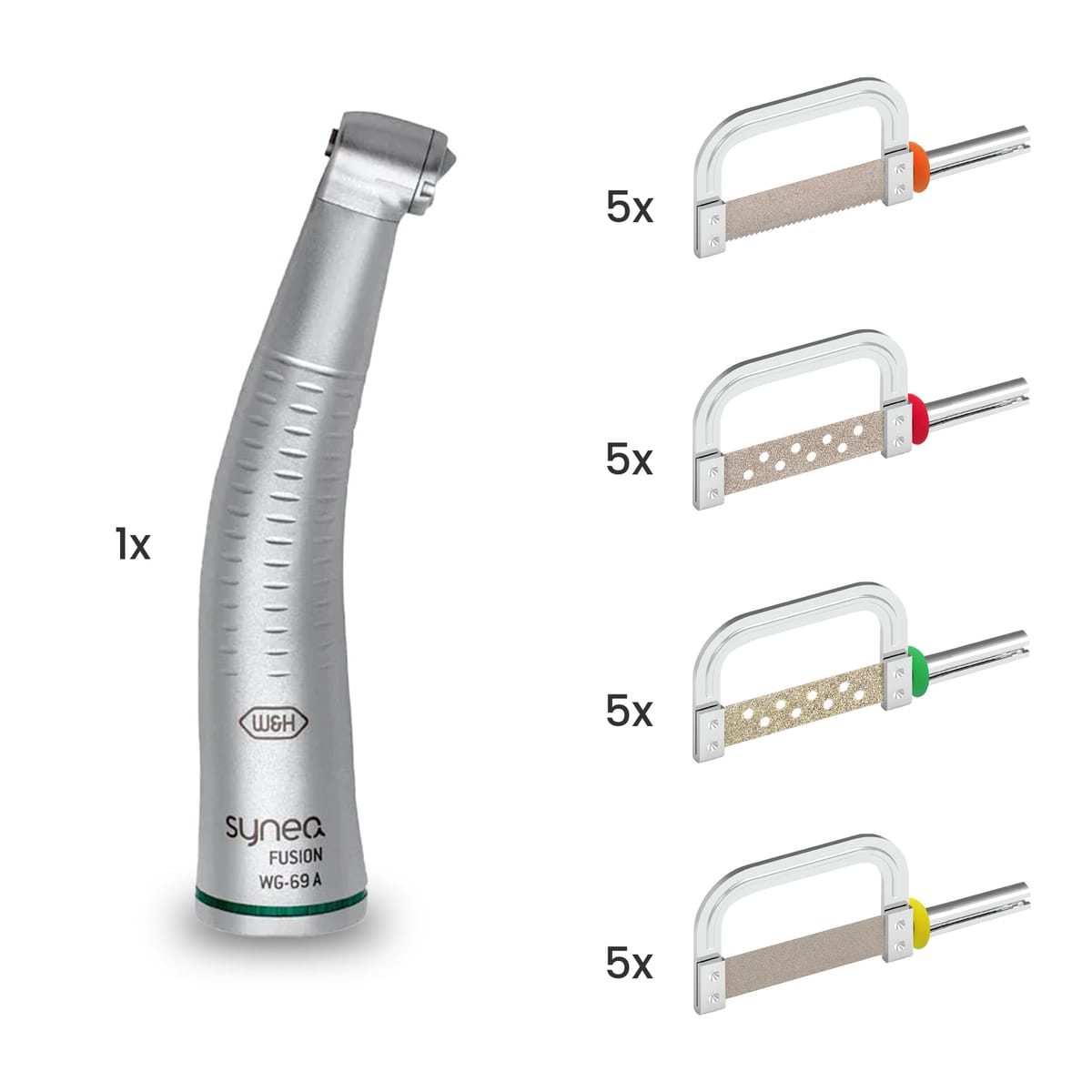 Sebastian's IPR Kit A (1002A) – oscident GmbH, Polishers