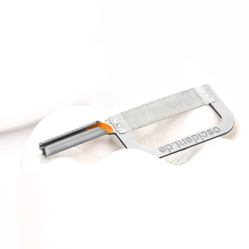 Opener 2.0 Orange - 0.10mm Blattstärke, 8ųm Körnung – oscident GmbH, Rotierende Instrumente Labor