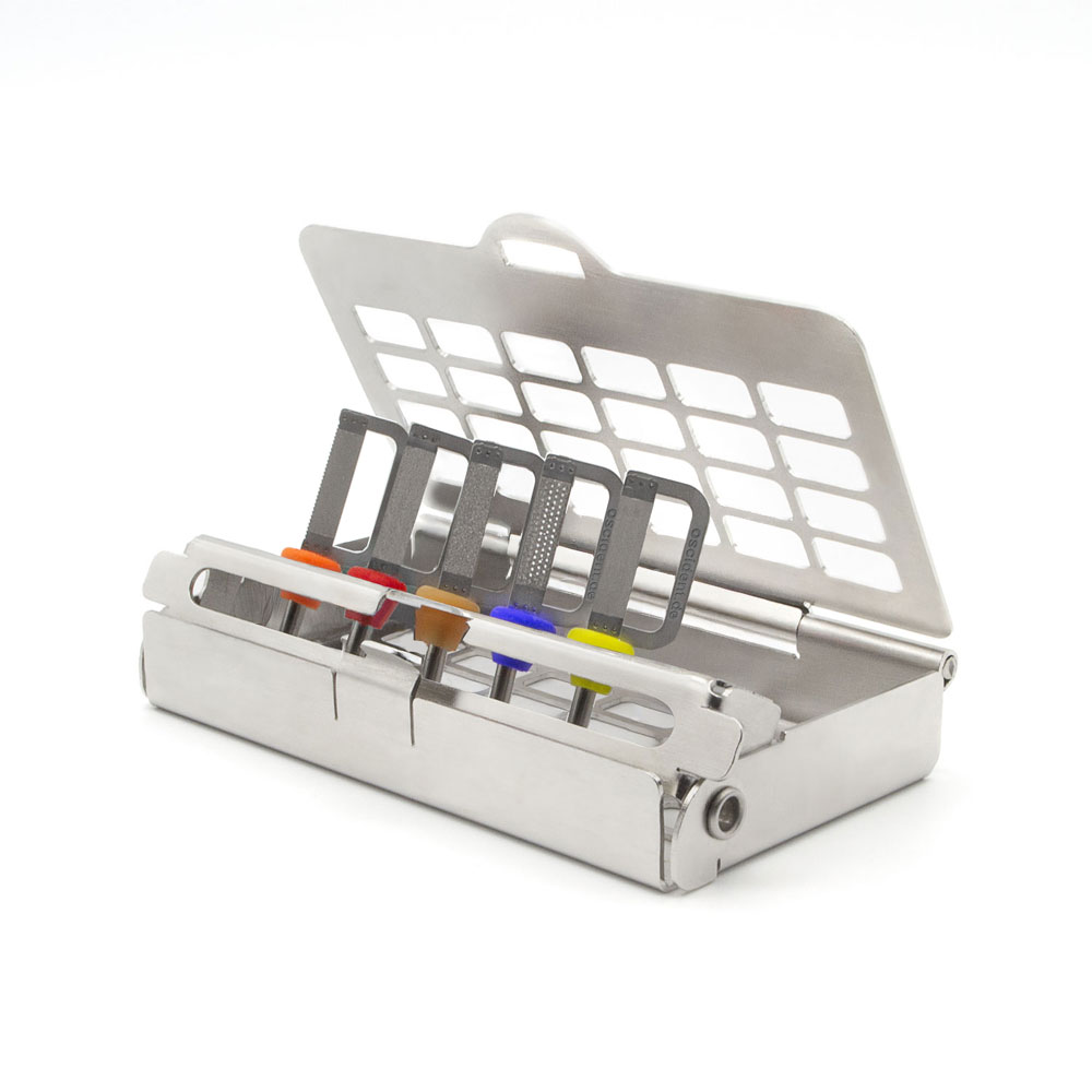 Oscident Strips 2.0 (5 Stk.) mit Sterilisationstray – oscident GmbH, Matrices & Matrix Systems