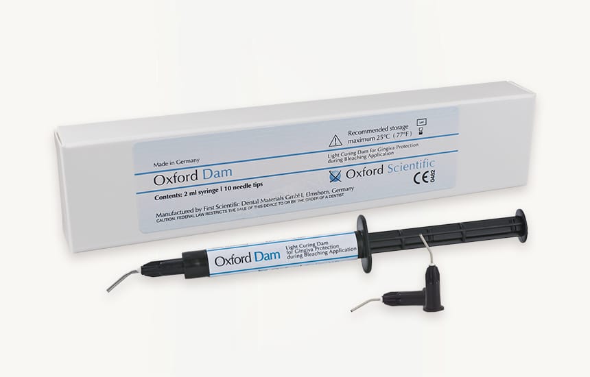 PB Dam – First Scientific Dental Materials GmbH, Prophylaxis, Patient Information, Bleaching