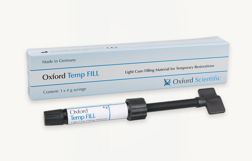 TempFILL – First Scientific Dental Materials GmbH, Temporary Filling Materials