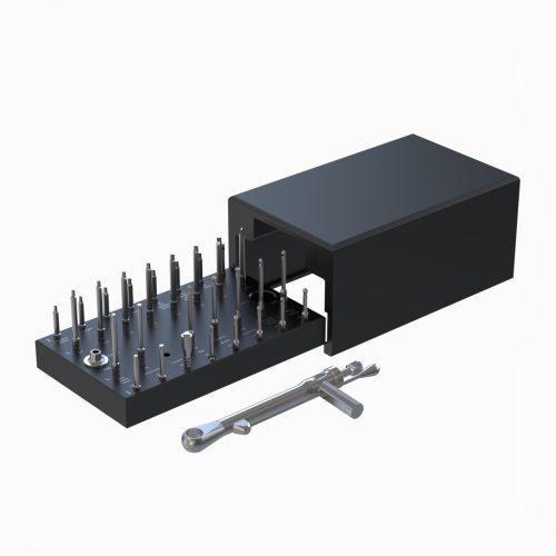 Axium Screwdriver Set with Torque Wrench and Lid